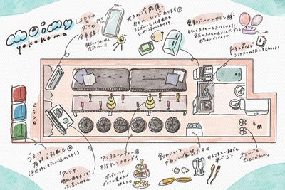 間取り図です - Moimy横浜 Moimy横浜✨洗練されたおしゃれな完全個室で楽しいパーティー✨の間取り図