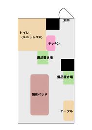レンタルサロンLiLi 藤沢朝日町 レンタルサロンLiLi藤沢朝日町　藤沢駅10分　1時間1400円の間取り図