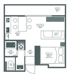 Home 'n Lounge Home 'n Lounge 402 【撮影用】の間取り図