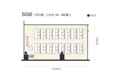 アットビジネスセンター渋谷東口駅前 502号室の間取り図
