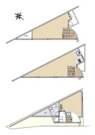 地上３階の建物全てがあなただけの特別な空間に。 - Cloud Nine Gallery（クラウドナインギャラリー） C9/クラウドナインギャラリーの間取り図