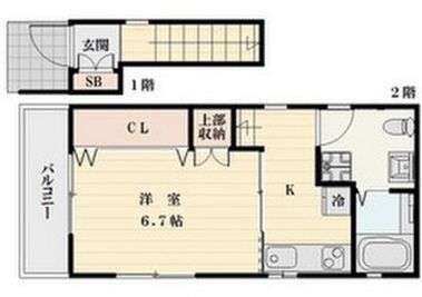 エイトボディの間取り図