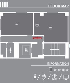 神戸駅前コワーキングスペース Suki_ma（スキマ） 貸会議室 by Suki_ma  [ M-２ ]の間取り図