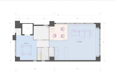 ARIGATO Livingの間取り図