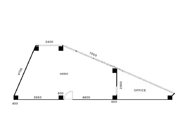 自然光のたっぷり入る梅田徒歩圏内 スタジオエフエーキュー - STUDIO FAQ(スタジオエフエーキュー)