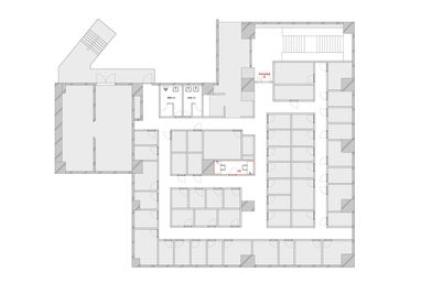 テレワークブース門前仲町 協和ビル ブース28_図面 - テレワークブース門前仲町 協和ビル ブース28の間取り図