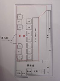 カウンター席が7席、テーブルが2つにソファーが4席あります。 - アキバわんわん帝国 【秋葉原/駅近】秋葉電気街の好立地！ 夜間イベントに最適です♪ の間取り図