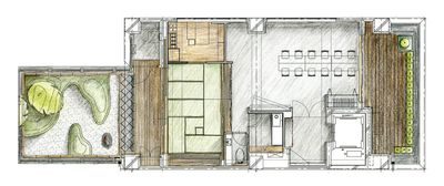Akasaka Zen Space 赤坂Zen（会議セミナープラン）の間取り図