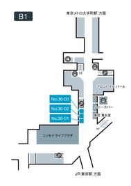 テレキューブ 丸の内オアゾ　地下1階 36-02の間取り図