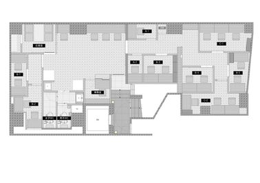 BOOK&OFFICE 文悠 シェアデスク①の間取り図