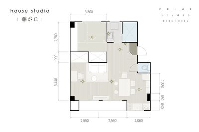 藤が丘｜ハウススタジオ 藤が丘 PRIME house No.1の間取り図