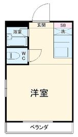 秘密基地のような雰囲気のあるお部屋になります。 - ホームシアター大橋の間取り図