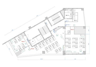 間取り図 - TIME SHARING 飯田橋 第一勧銀稲垣ビル 2Bの間取り図