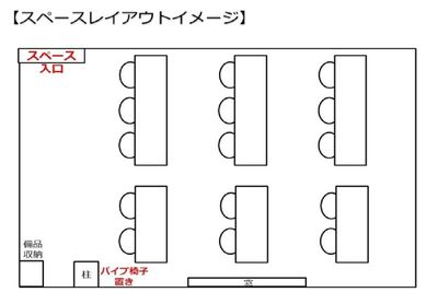 ふれあい貸し会議室 新宿豊栄の間取り図