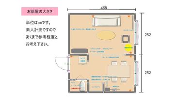 The Room The Room 605の間取り図