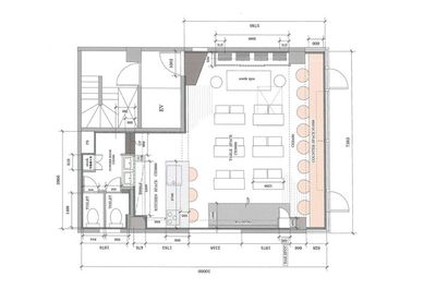 406_GrandAmi水道橋 レンタルスペースの間取り図