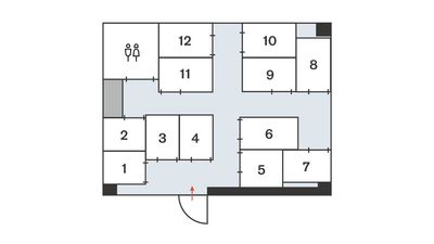 【ビズボ渋谷宮益坂】 ビズボ渋谷宮益坂No.9の間取り図