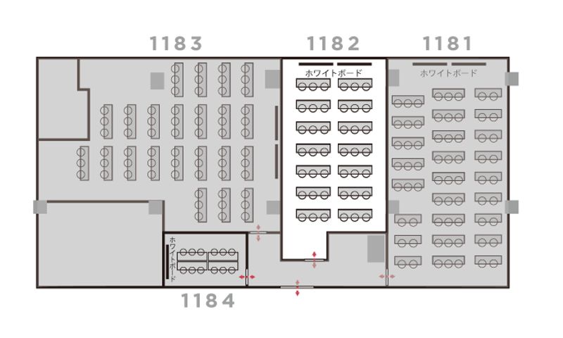 １１８２号室 - 自習室うめだの貸し会議室　１ビル