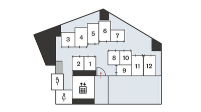 【ビズボ五反田東口】 ビズボ五反田東口No.3の間取り図