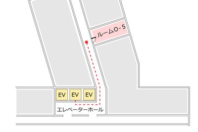 新大阪セミナーオフィス Ｏ５ ルームＯ-５の間取り図