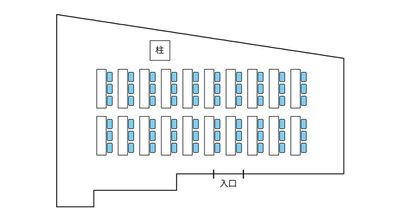 レイアウト 1 - 貸し会議室 プランセカンスの間取り図