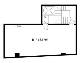 A1 STUDIO／オクタボスタジオ 南青山 Rホリゾントスタジオの間取り図