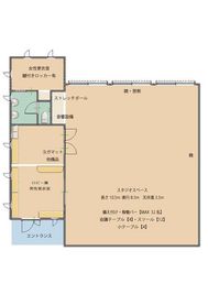 プルミエールクラシックバレエ レンタルスタジオ・プルミエールの間取り図