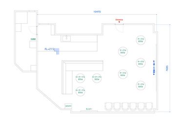 【Lounge-R 六本木_図面】 - 【閉店】Lounge-R 六本木 【閉店】Loung-R 六本木の間取り図