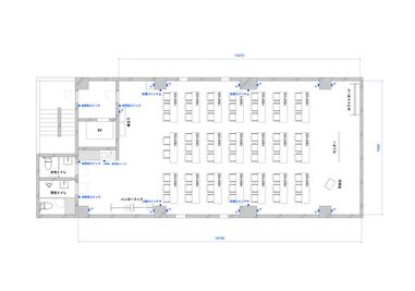 図面 - 【閉店】TIME SHARING 御徒町 マツダビル4F 【閉店】4Fの間取り図