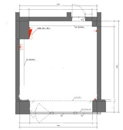 タタミスタジオ浅草 ヨガ、空中ヨガ、ワークショップの間取り図