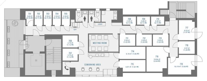 【¥4,400/1h！松戸駅徒歩1分】6名会議室 - いいオフィス松戸 by リブポート松戸