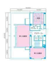 小原流会館（青山小原ビル） 10F第1会議室【会議・研修用プラン】の間取り図