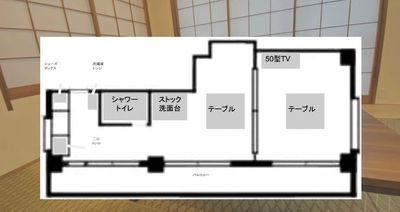 chugo池袋 ×予約受付停止×【②】chugo池袋の間取り図
