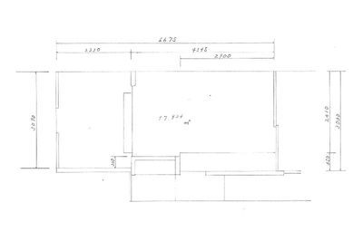 アンティーク撮影スタジオunikk【渋谷STUDIO】 Cスタジオの間取り図
