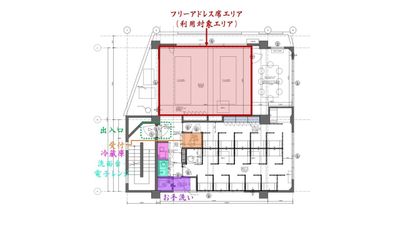 【閉店】コワーキングスペース和と匠の時 コワーキングスペース和と匠の時②の間取り図