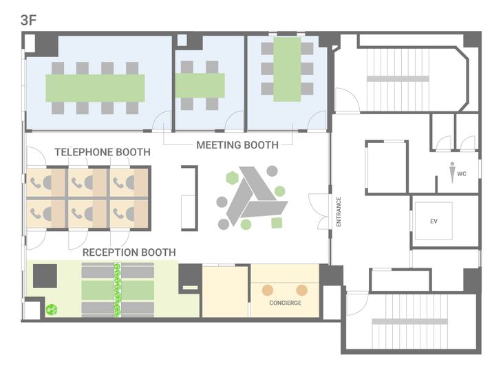 4名用貸会議室 - BIZcomfort 大阪東梅田