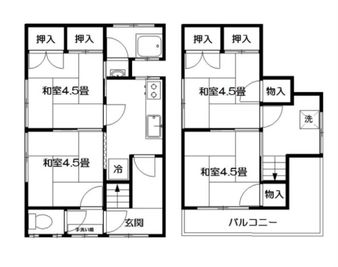 レンタルルームスペース山科四宮 レンタルルームテレワーク山科四宮の間取り図