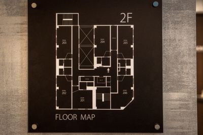 豊富な部屋タイプ - どやねんホテルズ バクロ レンタルスペース　type Aの間取り図