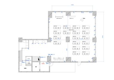 TIME SHARING 渋谷東口 渋谷TRビル 2Fの間取り図