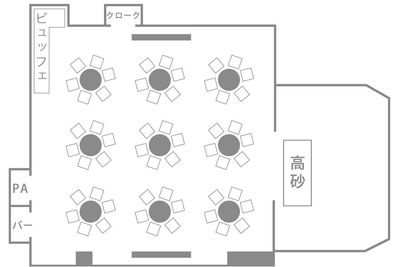 グレースバリ上野公園前店　 グレースバリザテラス上野公園前店の間取り図