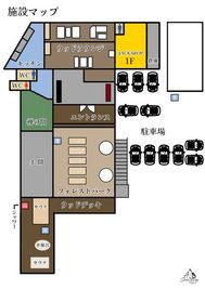 会場全体のイメージ図になります。 - ShareVillage レンタルスペースの間取り図