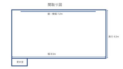 レンタルスタジオSunny 大塚・新大塚店 大塚・新大塚店の間取り図