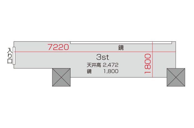 3st - BUZZ BAYSIDE(浜松町)　STUDIO BUZZ