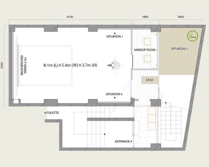機材費コミコミのキャンペーン価格!レンタル撮影スタジオ - スタジオBIANCA表参道