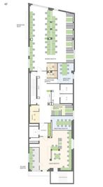 BIZcomfor仙台クリスロード 1名用個室の間取り図