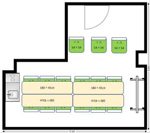 水道橋Ⅱ（稲葉ビル） INB-301の間取り図