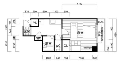 京都寿 105の間取り図