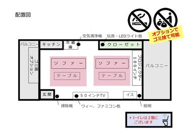 JK Room 新宿 村上ビル JK Room 新宿 村上ビル の間取り図