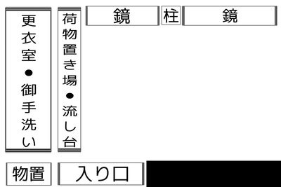 ブルーツリースタジオ レンタルスペースの間取り図