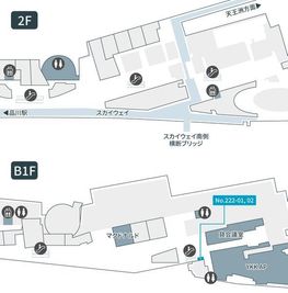 テレキューブ 品川インターシティB1F 222-02の間取り図
